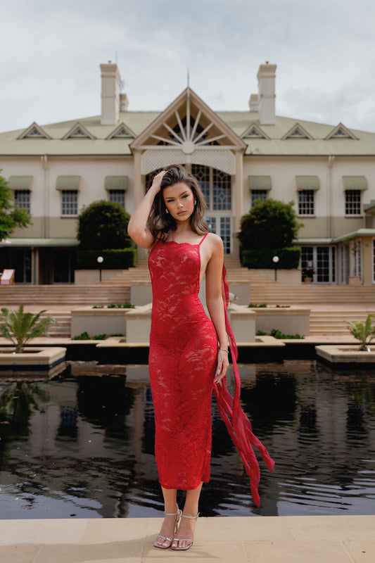 Seraphine Lace Maxi Dress