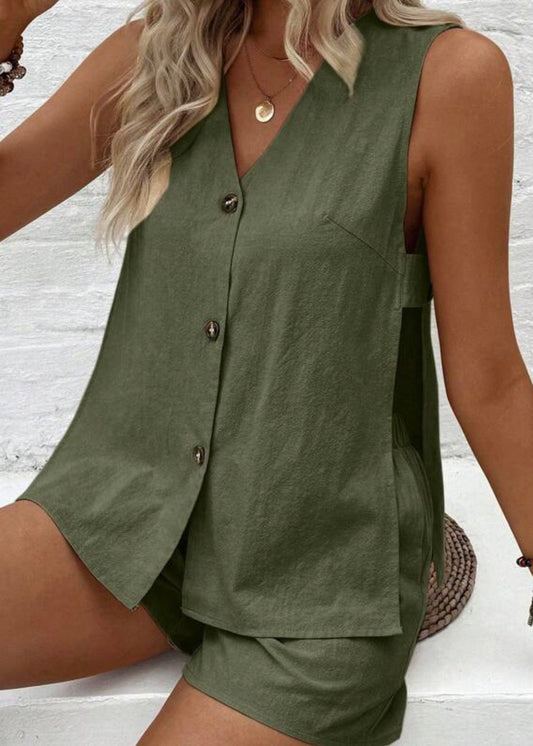 Piper Vest and Shorts Set